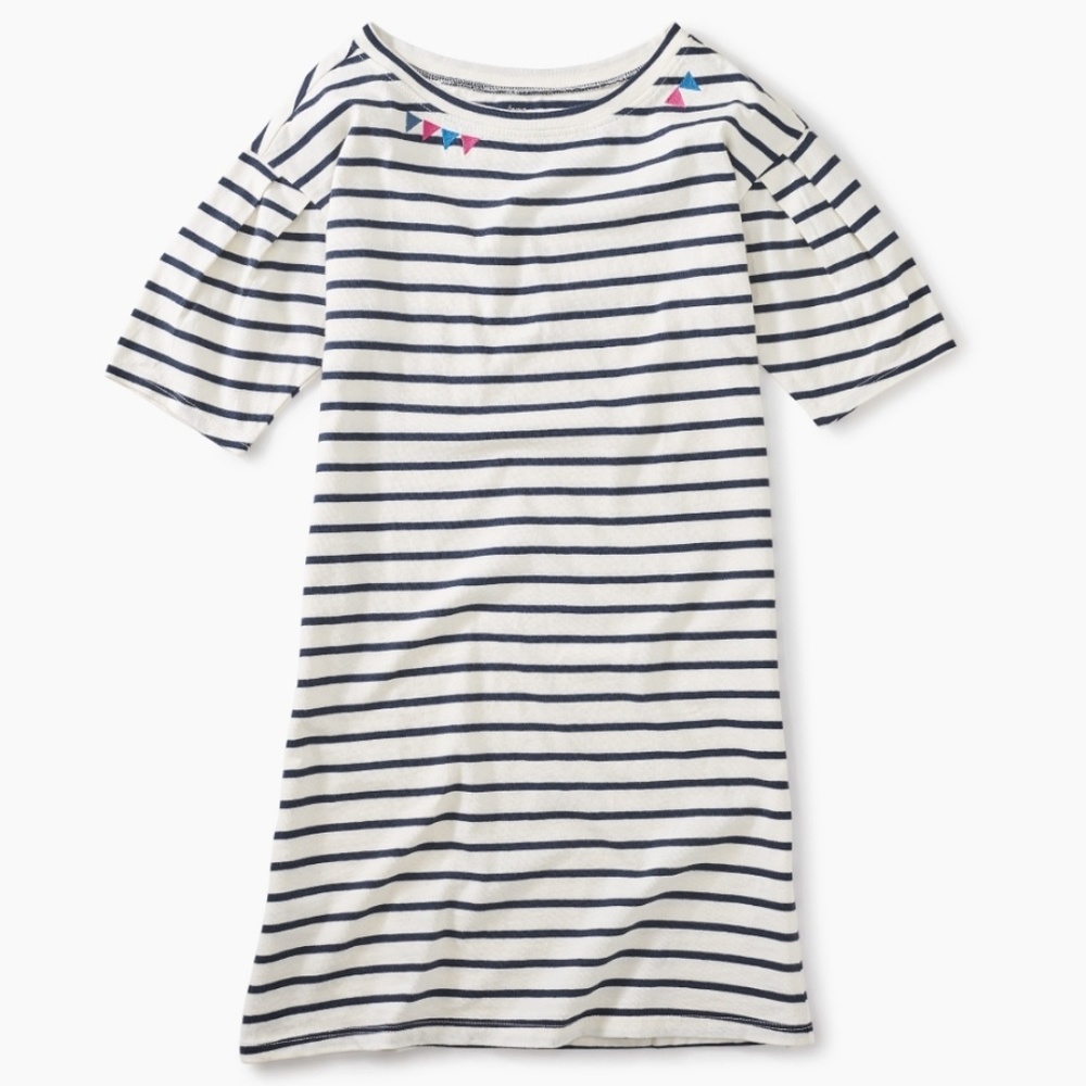 NWOT Tea Collection Tween Girls Striped Dress